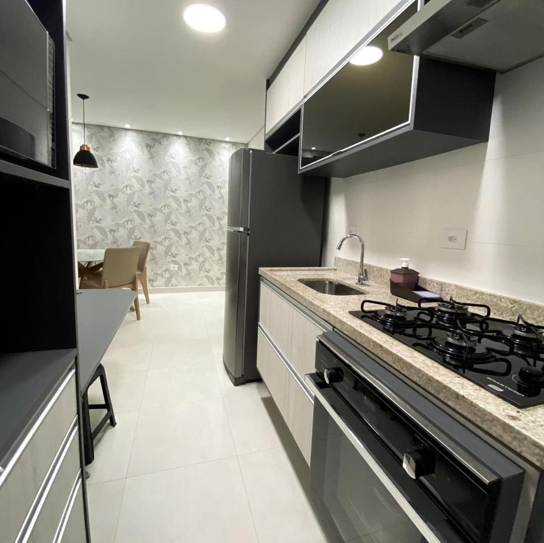 Apartamento No Boqueirao, Perto Praia Com Piscina Прая Гранде Екстериор снимка